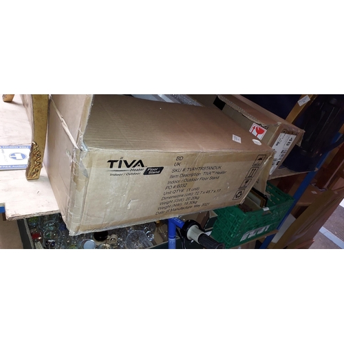 83 - Tiva Indoor/Outdoor Heater In Box With Stand As New