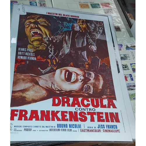 552 - A3 Horror Poster = Dracula - Prisoner Of Frankenstein - Jess Franco - Top Quality