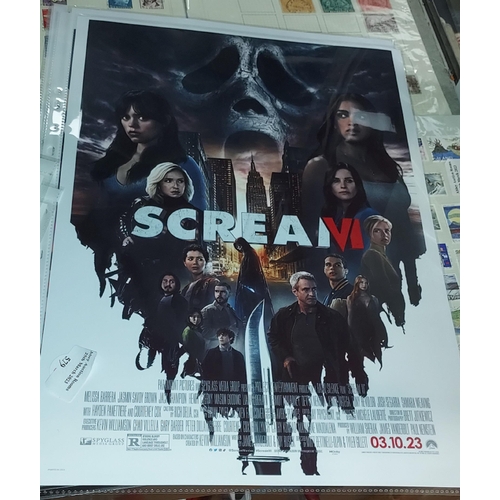 553 - A3 Latest Film = Scream 6 - Jenna Ortega - Top Quality