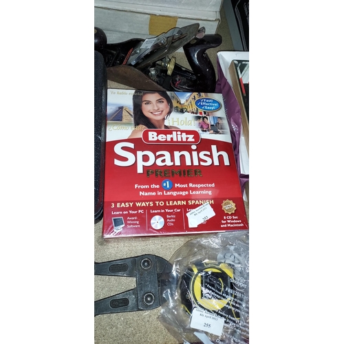 253 - Unused Sealed Berlitz Spanish Premier Learning Set