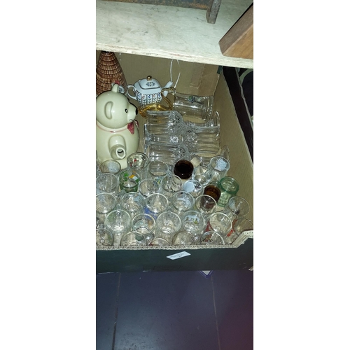 64 - Box Of Glassware