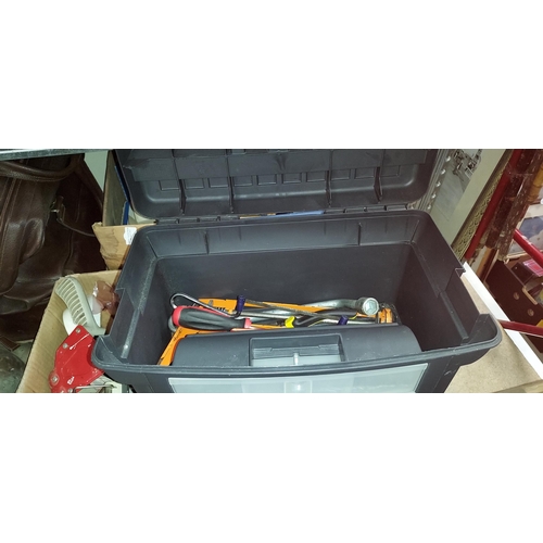 669 - Good Quality Tool Box With Household Tool Kit