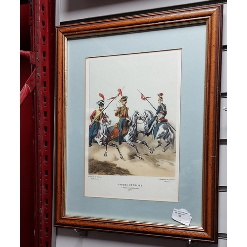 100 - 3 Framed Prints Of Garde Imperials