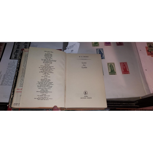 583 - H E Bates First Editions Books With Dust Jackets