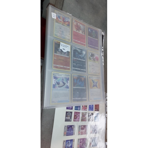 584 - Folder With 396 Pokemon Cards Including 110 Holo/Reverse Holo'S All Mint