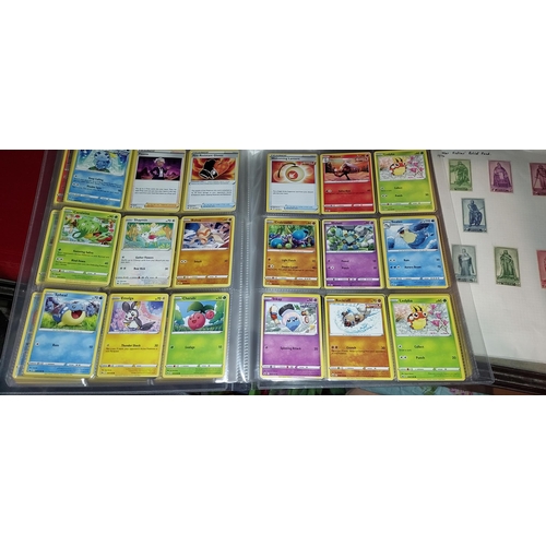 590 - Folder With 576 Pokemon Cards With Rare Ones And 108 Reverse Holos. Mint