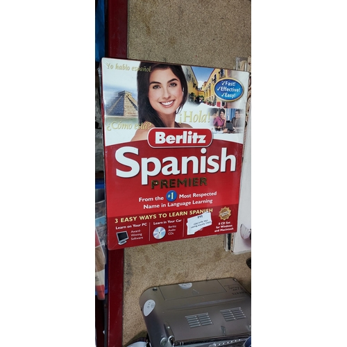 164 - Unused Sealed Berlitz Spanish Premier Learning Set