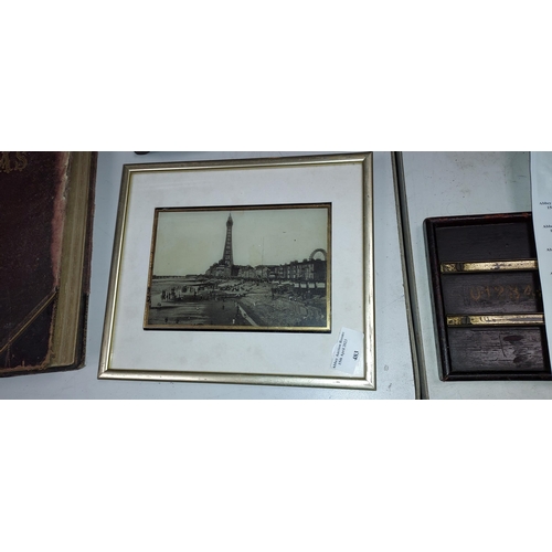 484 - 1894 Daguerreotype Photo Of Blackpool