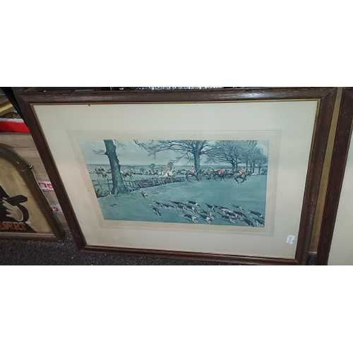 560 - Pair Of Cecil Aldin Racing Prints