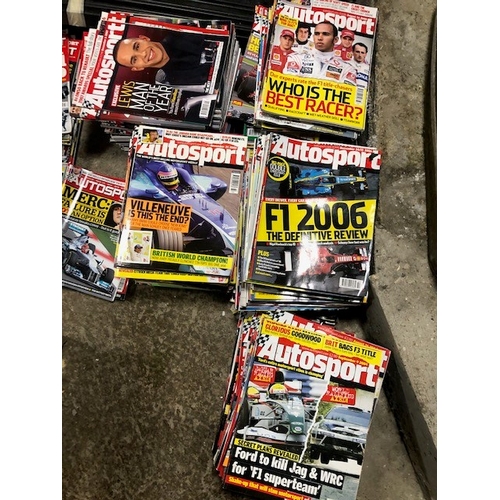 69 - Autosport Magazines, 7 Boxes With Approximately 50 Magazines Each. Various Years Including 1999, 199... 