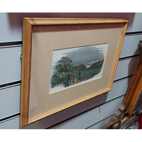 117 - 2 Framed Engravings Of Farm Houses