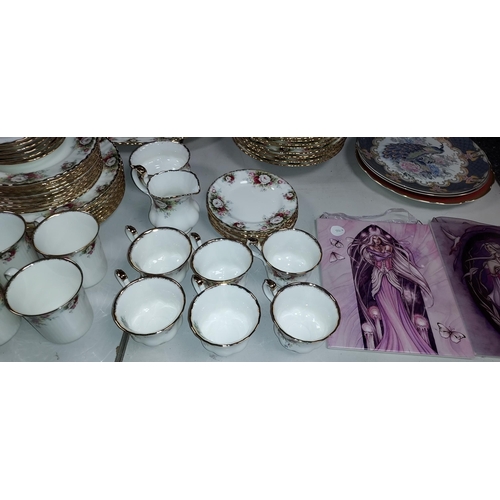 456 - Royal Albert Bone China 6 Place Tea/Dinner Set. In Pattern Celebration. Incomplete, Missing Tea & Co... 