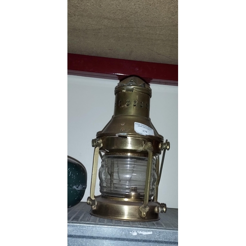 179 - Brass Lamp