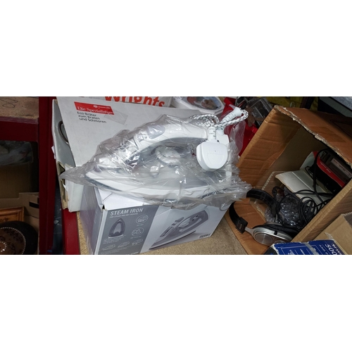 244 - Boxed Steam Iron, Unused