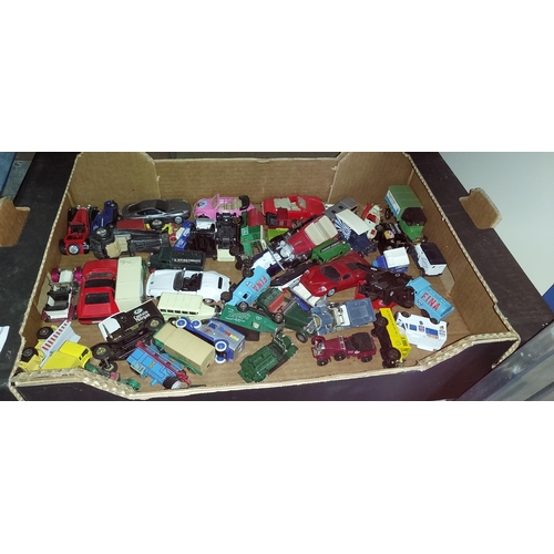 30 - Large Box Of Diecast Cars