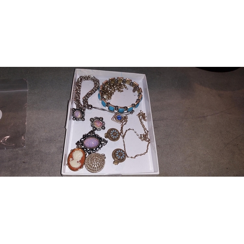 Job Lot Jewellery, Turquoise Stone, Bracelet Etc.