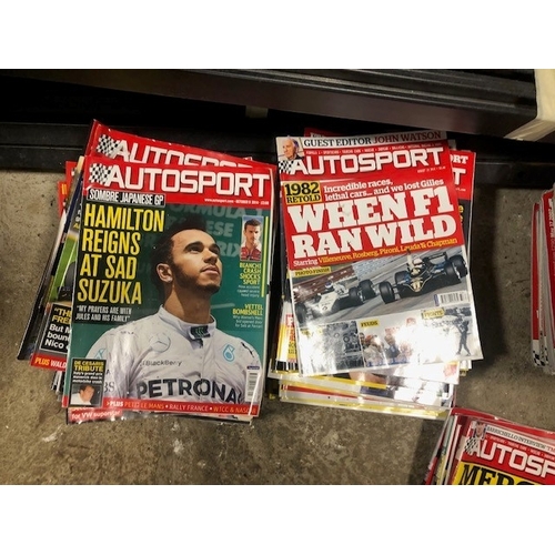 69 - Autosport Magazines, 7 Boxes With Approximately 50 Magazines Each. Various Years Including 1999, 199... 