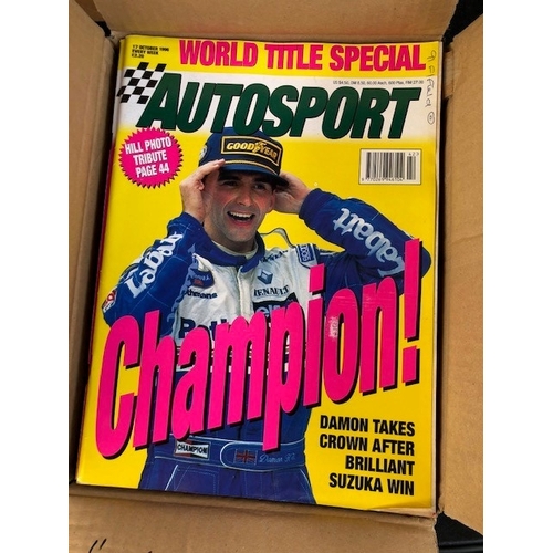 70 - 2 Large Boxes Of Autosport Magazines, Various Dates Including 2008, 2009 And 2010