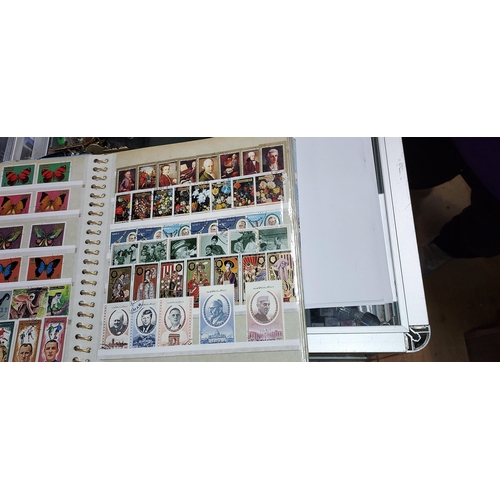 413 - 3 Stamp Books With Some Stamps