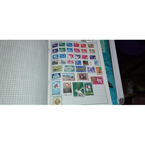 413 - 3 Stamp Books With Some Stamps