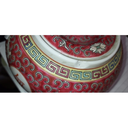 424 - Oriental Teapot A/F