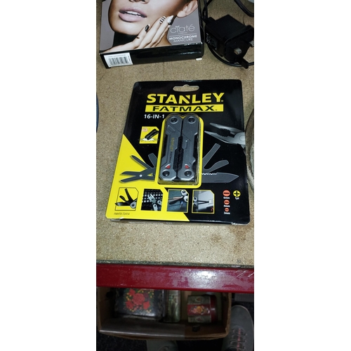 154 - Stanley Fatmax 16-In-1 Knife, Unused In Packaging