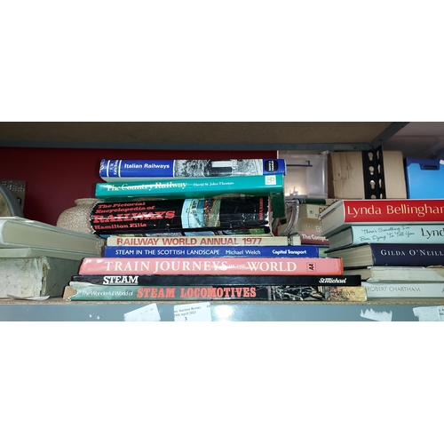 3 - Selection Of Books On Trains