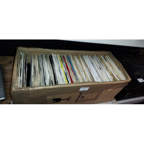 650 - Small Box Of 45 Records Disco Soul And Pop