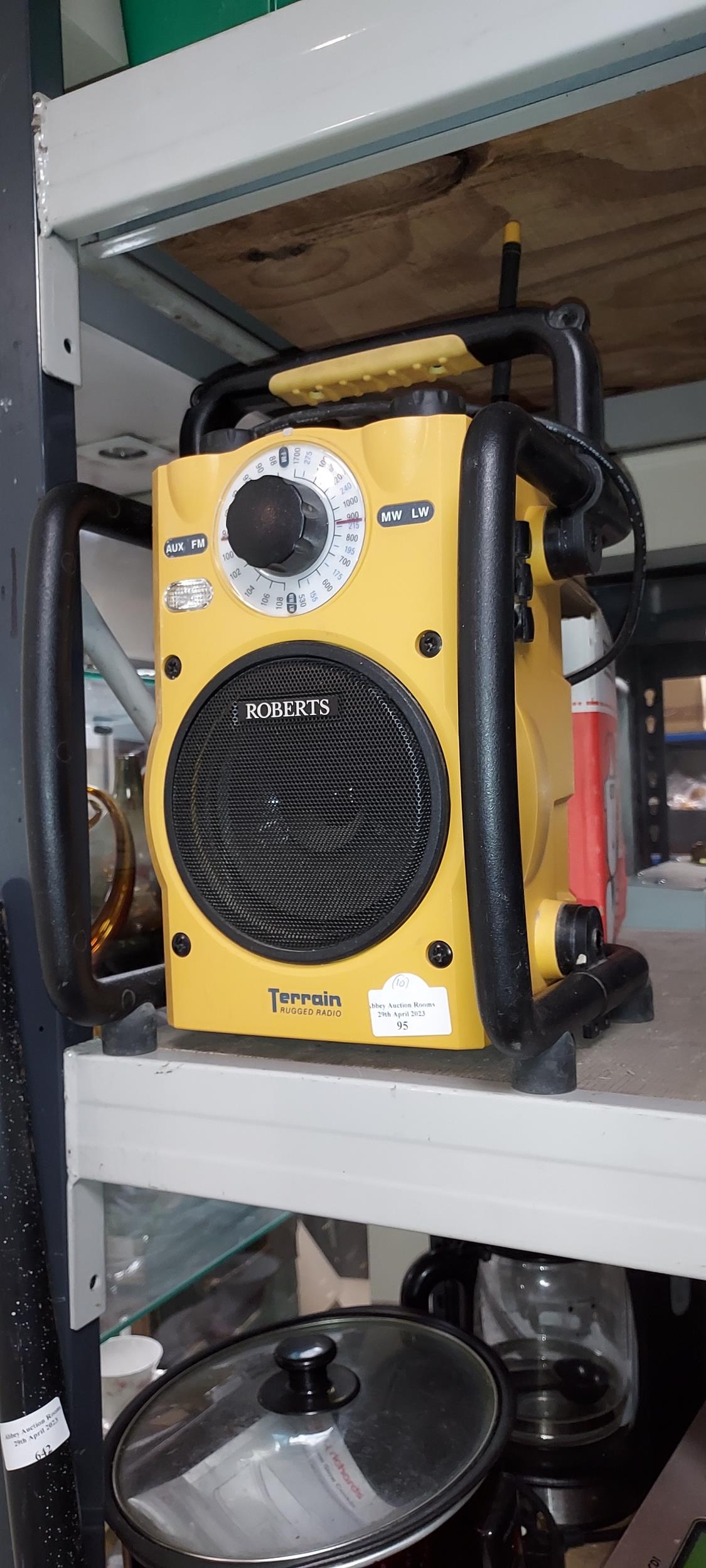 Roberts Site Waterproof Radio Fully Working