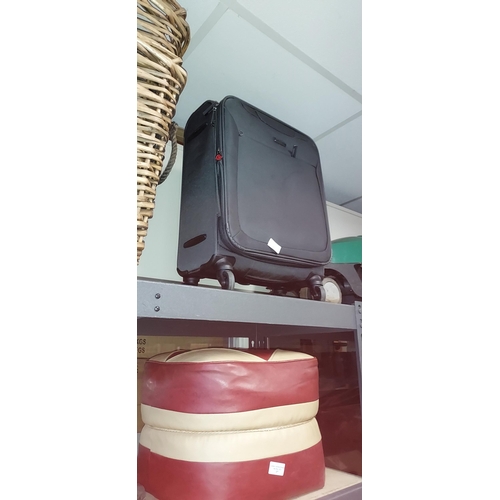 55 - As New Extendable Pull Along Trolley Suitcase