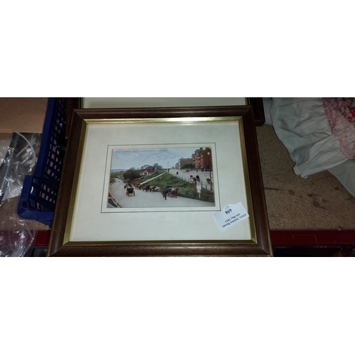 658 - 2 Small Framed Tunbridge & Erith Engravings