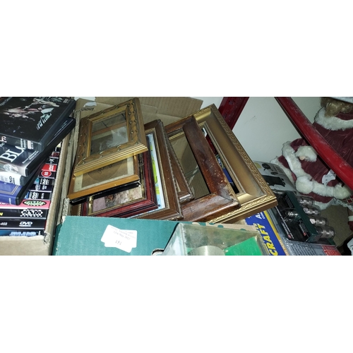 151 - Box Of Picture Frames, Some Antique