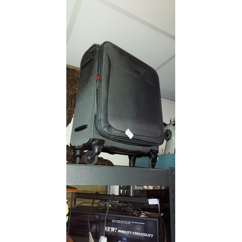 44 - As New Extendable Pull Along Trolley Suitcase