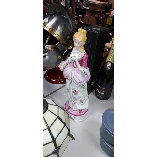 444 - Large China Lady Figurine