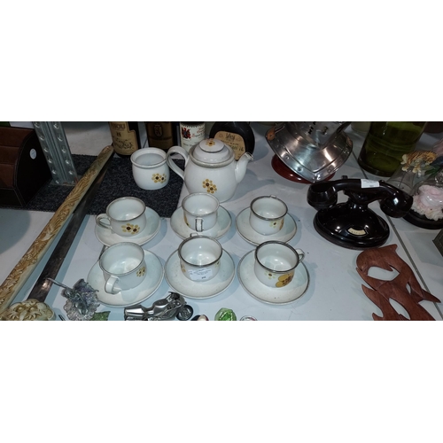 498 - Part Sunflower Denby Tea Set