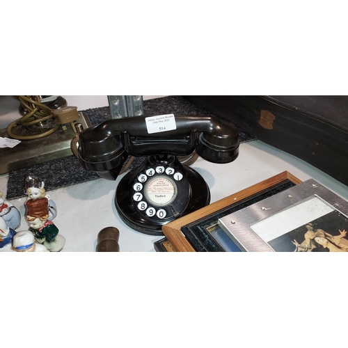 514 - Thetford Vintage Dial Up Telephone