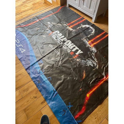 21 - Call Of Duty Block Ops 3 Sign , Plastic Ps4 Playstation 2M X 1.6M