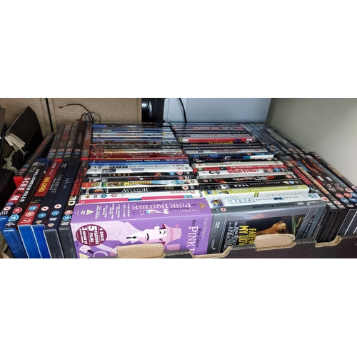 14 - Box Of Mixed Dvd'S And Blue Ray Films