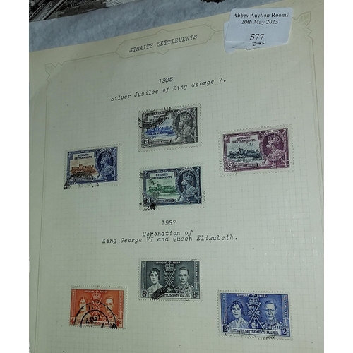 577 - Selection Of Straits Settlement Stamps