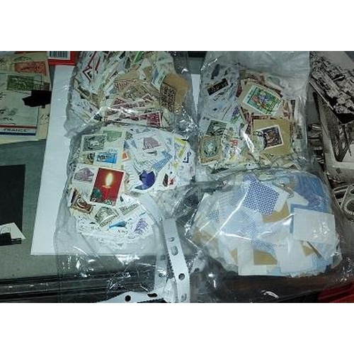 585 - 4 Bags Of Irish Stamps