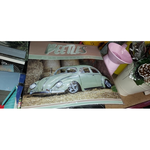 632 - Selection Of Volkswagen Ephemera, Mostly Calendars