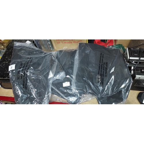 138 - 3 Unused Pairs Of Black Smart Wear Trousers