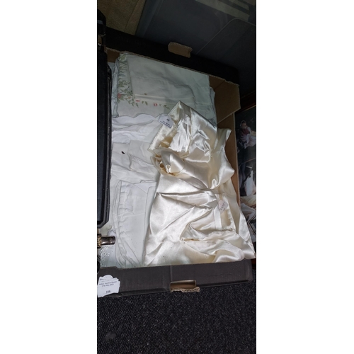 188 - Box Of Used Pillow Cases