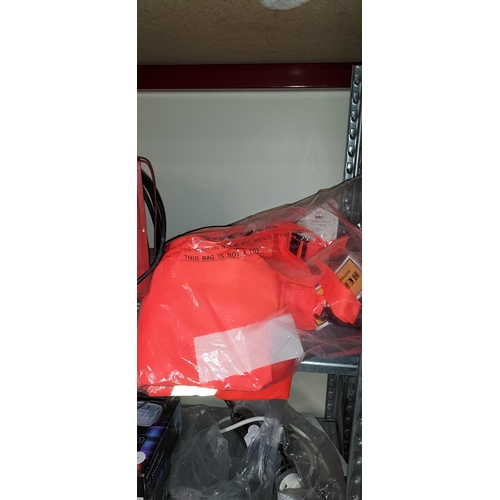 196 - Pair Of Unused Hi-Vis Bib And Brace Trousers Size M