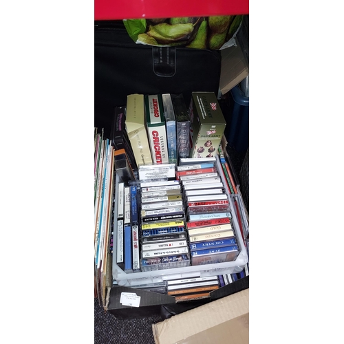 233 - Box Of Cd'S, Dvd'S And Records