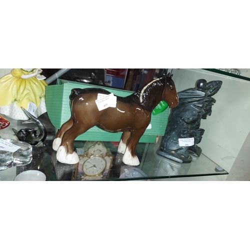 405 - Royal Doulton Shire Horse With Box