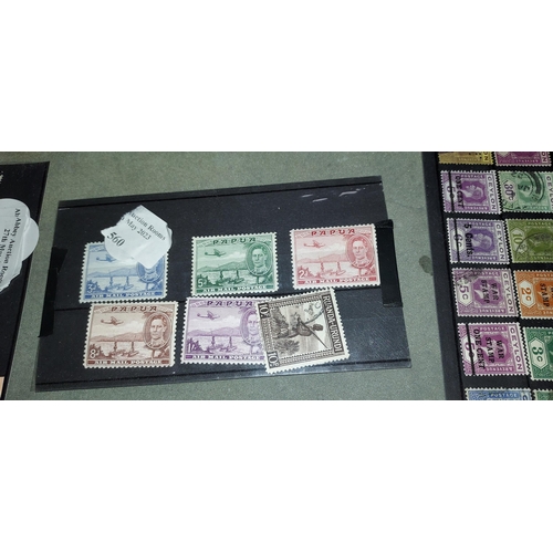 560 - Set Of George V1 Papua Stamps