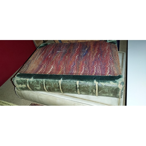18 - Book Of Martyrs By John Foxe C1870, New Edition, 3/4 Leather, Some Wear