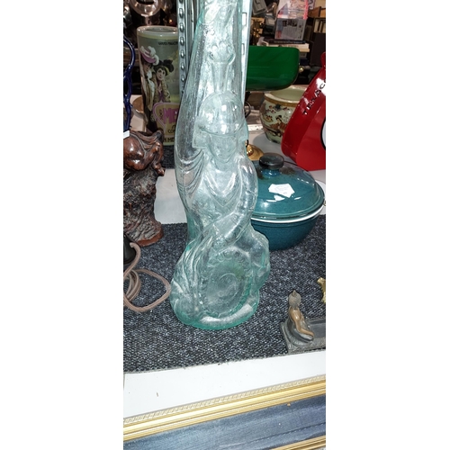 444 - Tall Glass Bottle 3' 8