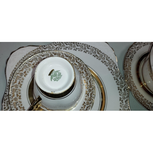 463 - Tuscan China Part Teaset